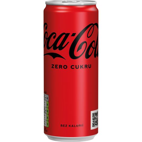 Coca cola zero 0,33l